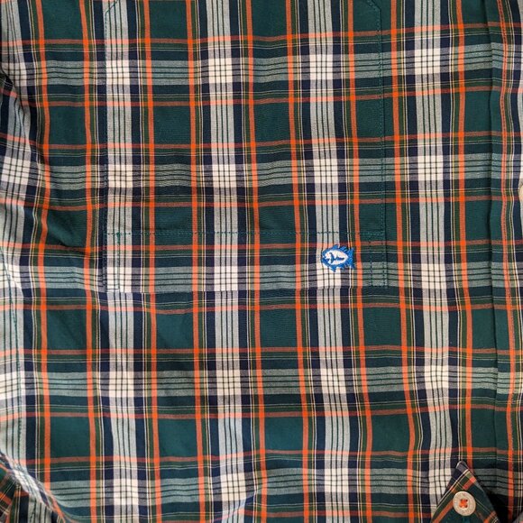Southern Tide Button Down Tail Dred Fit Size Large - Picture 3 of 5